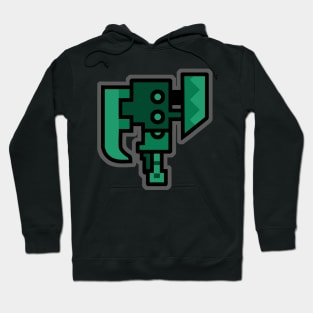 Switch Axe Chest Print | Monster Hunter Hoodie